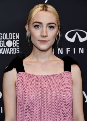 Saoirse Ronan - 2017 HFPA and InStyle Golden Globe Season in LA